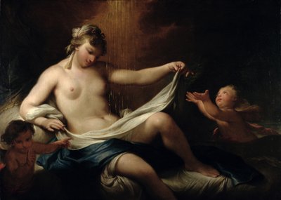 ダナエとゴールデンシャワー、1750年頃 作： Andrea Casali