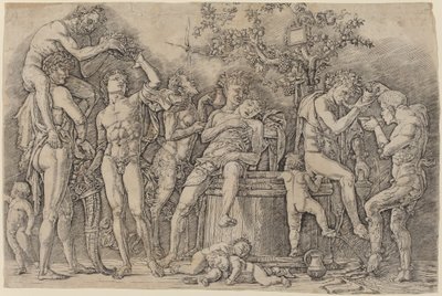 ワインバットでバカナル 作： Andrea Mantegna