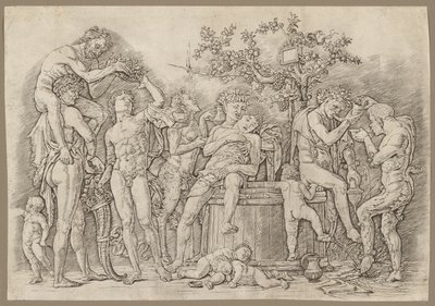 ワインバットでバカナル 作： Andrea Mantegna