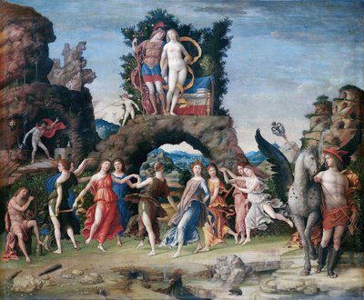パルナッソス 作： Andrea Mantegna