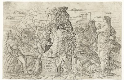 キリストの埋葬 作： Andrea Mantegna