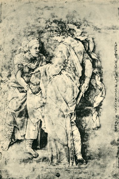 ホロフェルネスの頭を持つジュディス、1490〜1495、1943年。 作： Andrea Mantegna