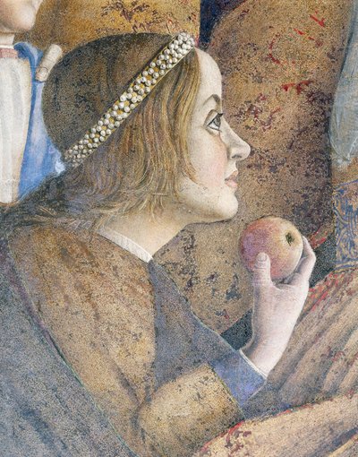 パオラ・ゴンザガ 《Meeting Wall》からのディテール 作： Andrea Mantegna