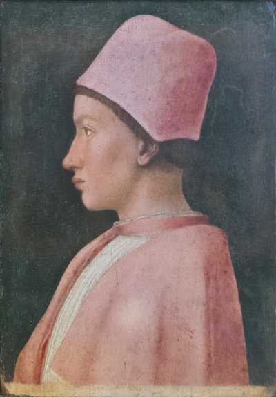 ルドヴィーコ・ゴンザーガの肖像 作： Andrea Mantegna