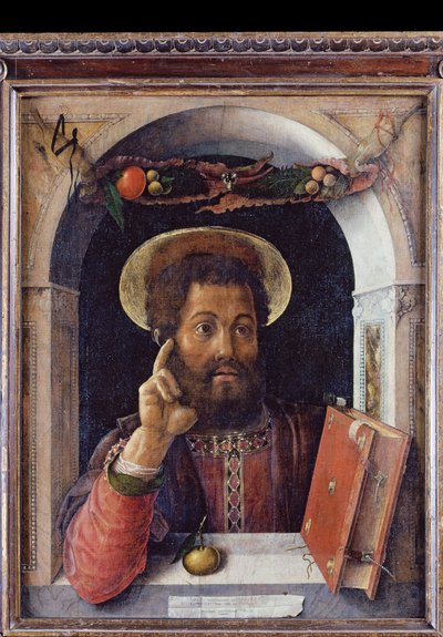 福音記者聖マルコ 作： Andrea Mantegna