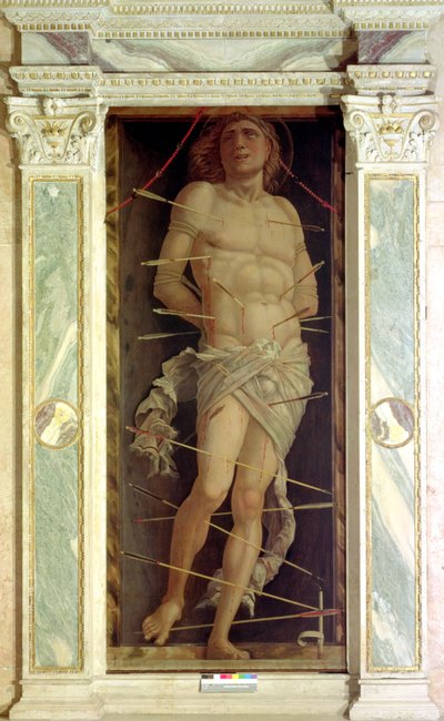 聖セバスチャン 作： Andrea Mantegna
