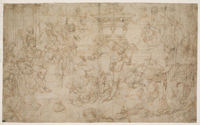1万人のキリスト教徒の殉教 作： Andrea Mantegna