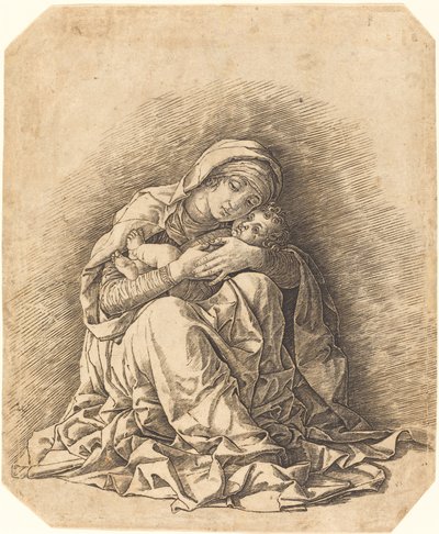 聖母子 作： Andrea Mantegna