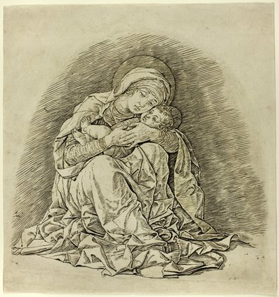 聖母子 作： Andrea Mantegna