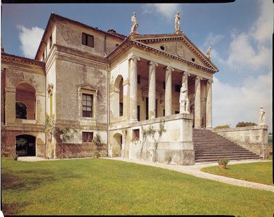 ファサードの眺め、1566-67年頃 作： Andrea Palladio