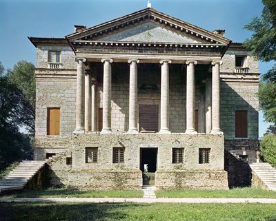 1559-60年に建てられた主要なファサードの眺め 作： Andrea Palladio