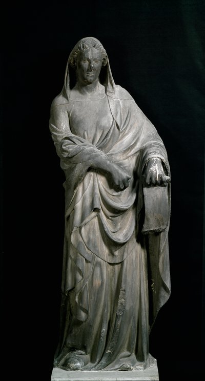 鐘楼から見たティブルのシビル大理石の彫刻 作： Andrea Pisano