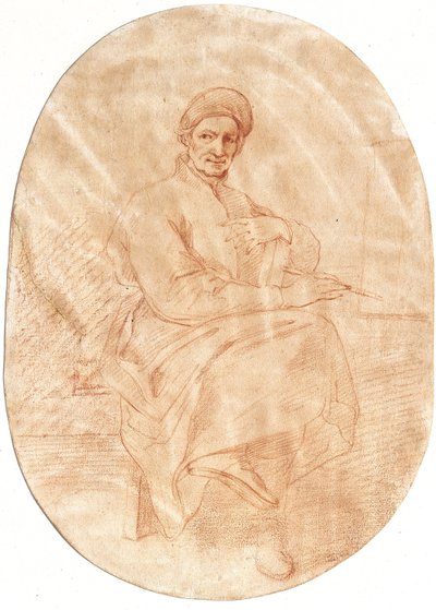 自画像 作： Andrea Pozzo