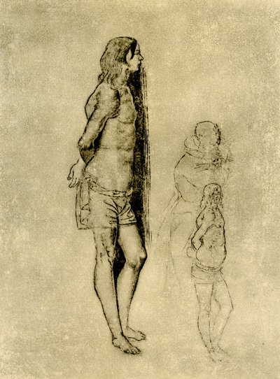ベルガモの絵画のための聖セバスチャンに関する研究 作： Andrea Previtali