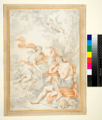 ダイアナとエンディミオン、 作： Andrea Procaccini