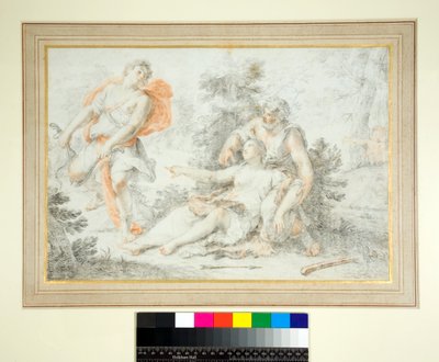 木星とダイアナ、 作： Andrea Procaccini