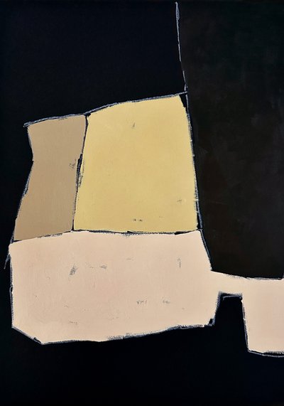 抽象的なカラーブロック 作： 