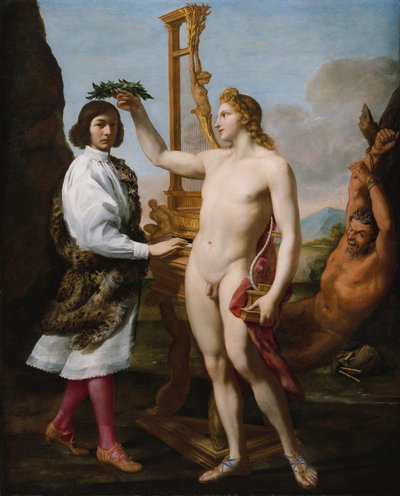 Marcantonio Pasqualini 1614-1691アポロの戴冠、1641年。 作： Andrea Sacchi