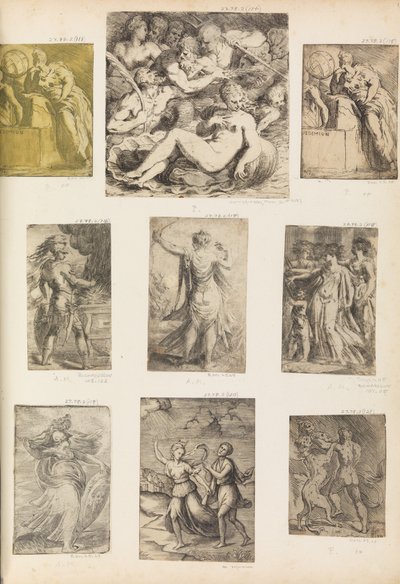 ベローナと他の神話上の人物、約。 1540 . 作： Andrea Schiavone