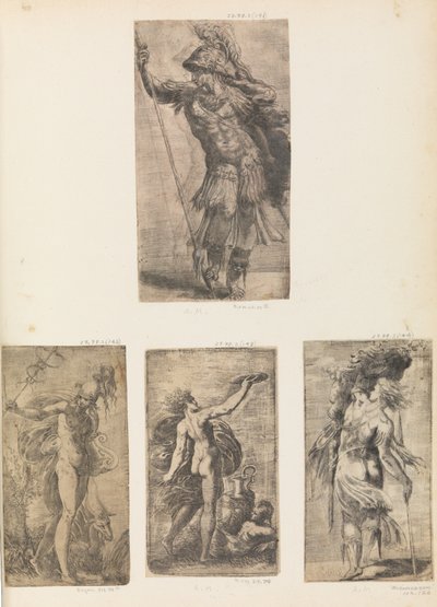 3 月、カリフォルニア州。 1546-52。 作： Andrea Schiavone