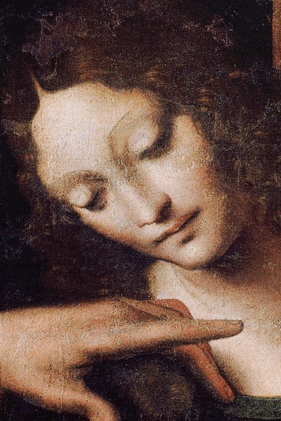 修道院（トンガロ修道院）。絵画。最後の晩餐。1506-1507.詳細（絵画） 作： Andrea Solario