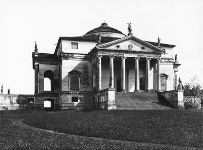 ファサードの眺め、1566-67年頃 作： Andrea Palladio
