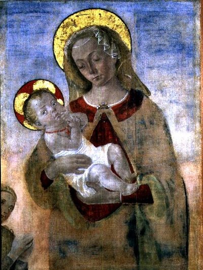 マドンナと子供 作： Andrea del (school of) Verrocchio