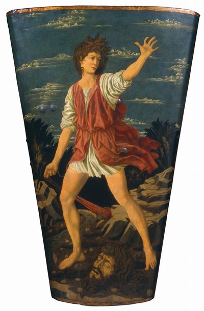 ゴリアテの頭を持つダビデ 作： Andrea del Castagno