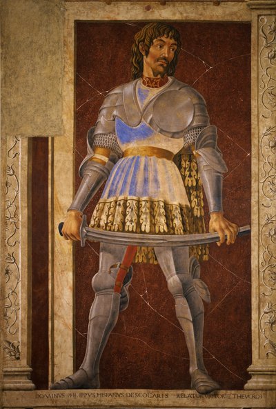 ピッポ・スパノ、c。 1448年 作： Andrea del Castagno