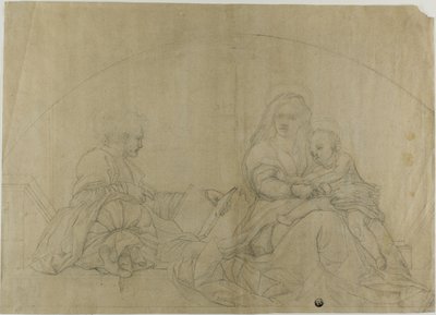 サックの聖母 作： Andrea del Sarto