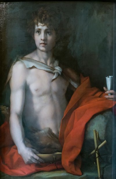 洗礼者聖ヨハネ 作： Andrea del Sarto
