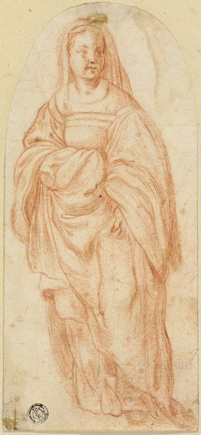 立っている女性 作： Andrea del Sarto
