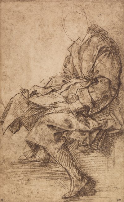 男性像の研究 作： Andrea del Sarto