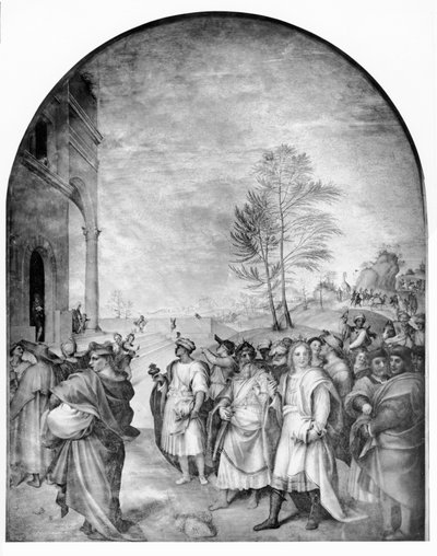 マギの到着 作： Andrea del Sarto