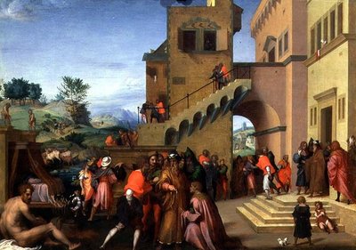 ジョセフの人生 作： Andrea del Sarto