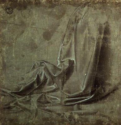 ドレープ・スタディ 作： Andrea del Verrocchio