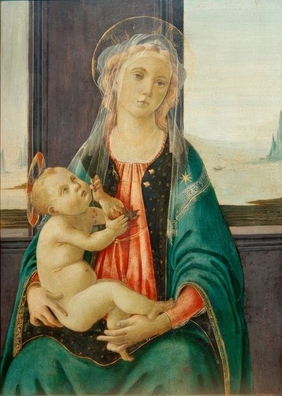 マドンナミットカインド（マドンナデルマーレ） 作： Andrea del Verrocchio