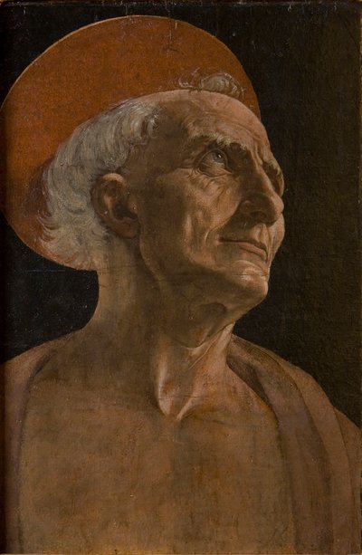 聖ジェローム、c。 1467-1469。 作： Andrea del Verrocchio