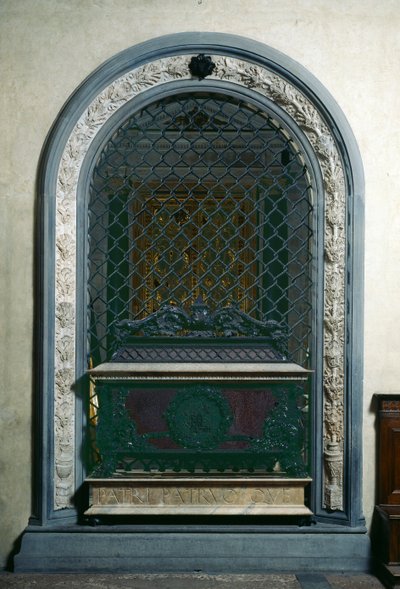 ピエロとジョヴァンニ・デ・メディチの墓、1472年頃 作： Andrea del Verrocchio