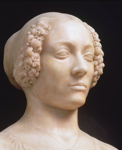 花束を持つ女性、147102〜80年頃、大理石のディテール434102 作： Andrea del Verrocchio