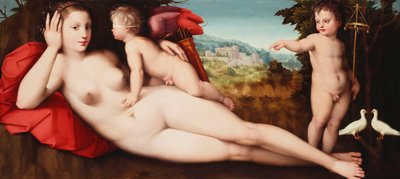神聖で冒とく的な愛の金星、 作： Andrea di Alessandro Bresciano