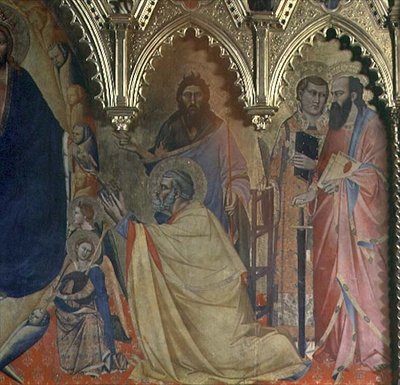 ストロッツィの祭壇画 作： Andrea di Cione Orcagna
