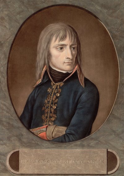 1798年のボナパルト将軍-アンドレア・アピアーニ（1754-1817）による彫刻-。 作： Andrea the Elder (after) Appiani