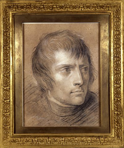ナポレオン・ボナパルト（1769-1821）、1803年、第一執政官（デッサン 作： Andrea the Elder Appiani