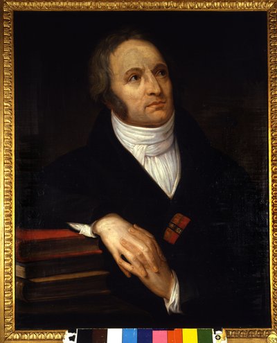 イタリアの詩人、ヴィンチェンツォ・モンティ（1754～1828）の肖像。アンドレア・アッピアーニ（1754-1819）による絵画、1809年。ピナコテカ・ディ・ブレラ（ミラノ 作： Andrea the Elder Appiani