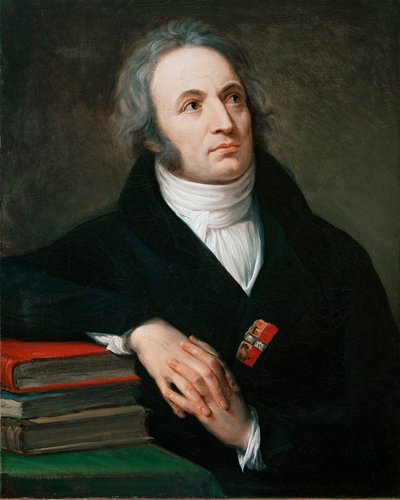詩人ヴィンチェンツォ・モンティ（1754-1828）の肖像 アンドレア・アッピアーニ（1754-1817）の絵画 1809年 ローマ国立近代美術館（Galleria Nazionale d
