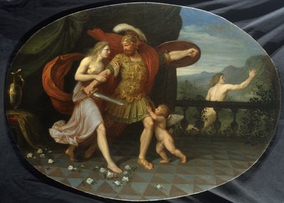 金星がチェックする火星の怒り 作： Andrea the Elder Appiani