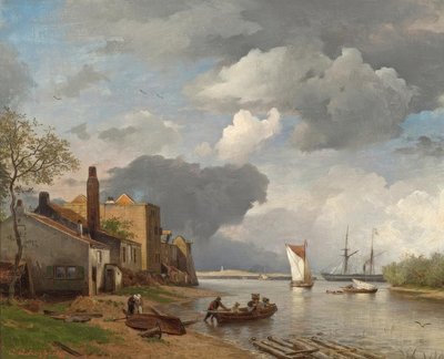 A.Achenbach、晴天 作： Andreas Achenbach