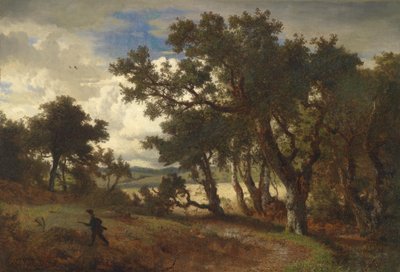 田舎のハンター 作： Andreas Achenbach