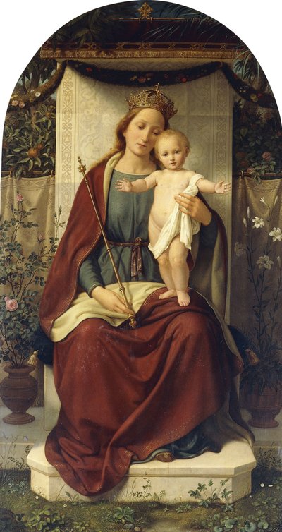 マドンナと子供 作： Andreas Johann Jacob Müller